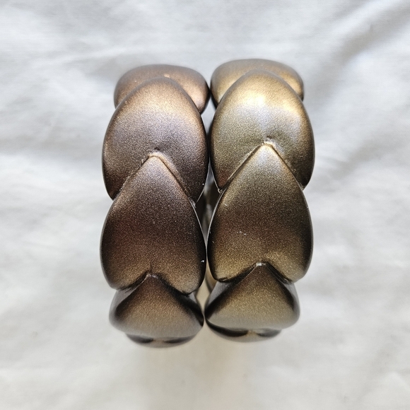 Pair VTG bangle bracelets by Van Allen - Picture 3 of 11